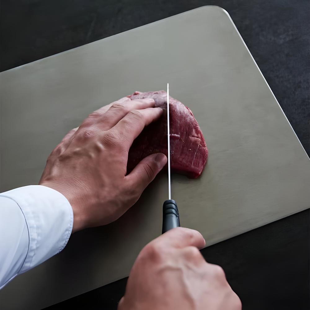 Premium Stainless Steel Cutting Board - Hygienic Kitchen Board