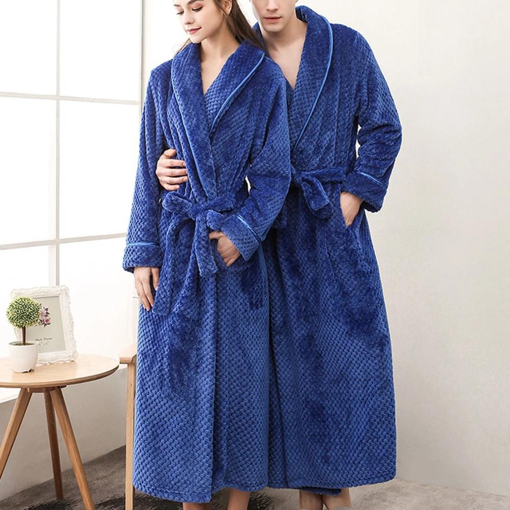 Dreamy Fleece Bathrobe - Cosy Unisex Winter Robe