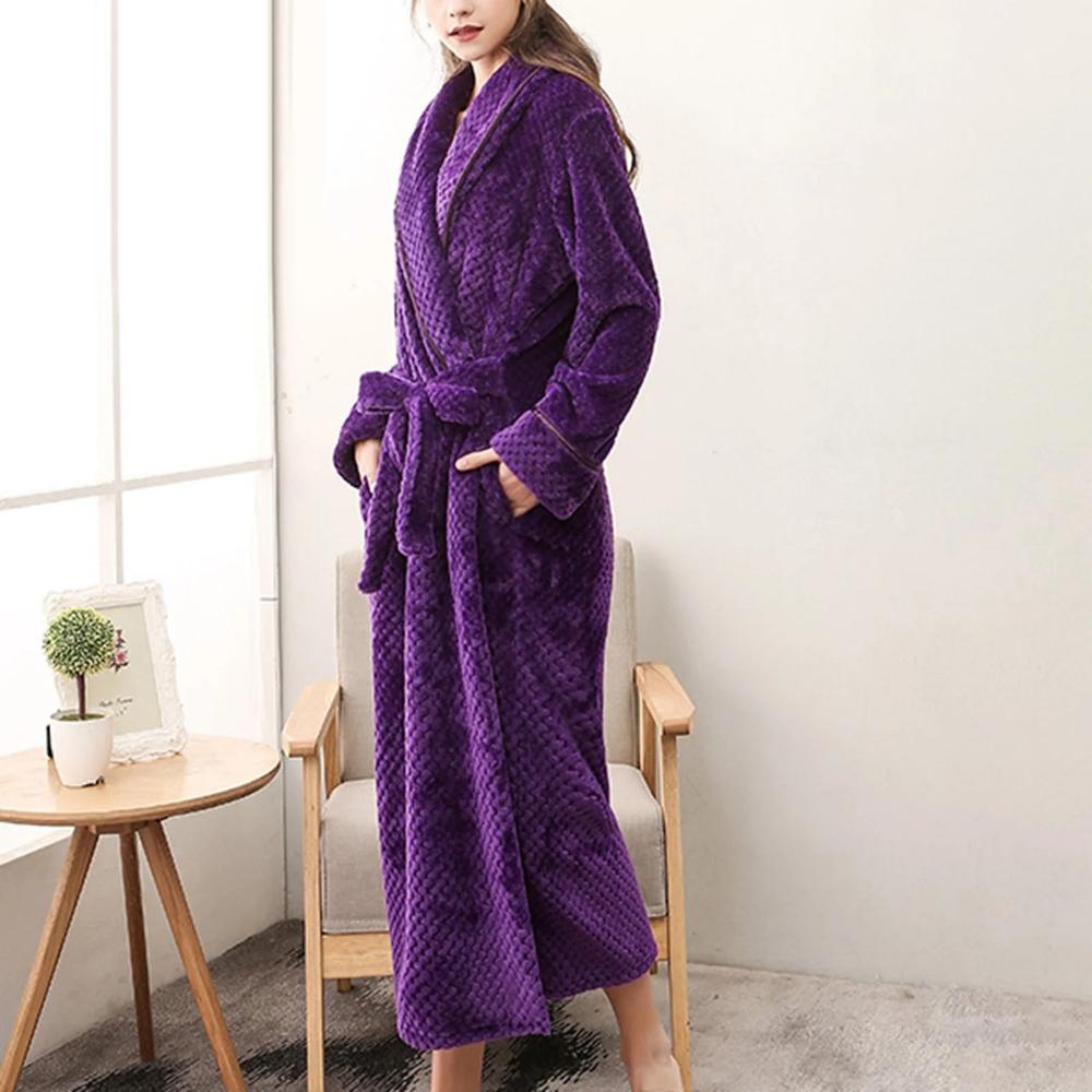 Dreamy Fleece Bathrobe - Cosy Unisex Winter Robe
