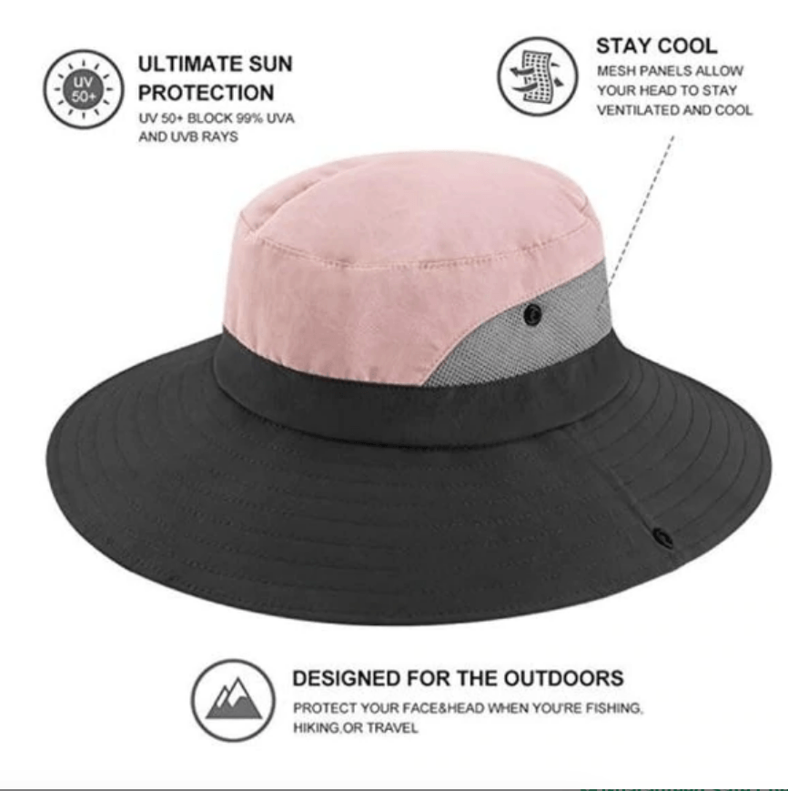 Foldable Sun Hat with UV Protection – Adjustable & Breathable
