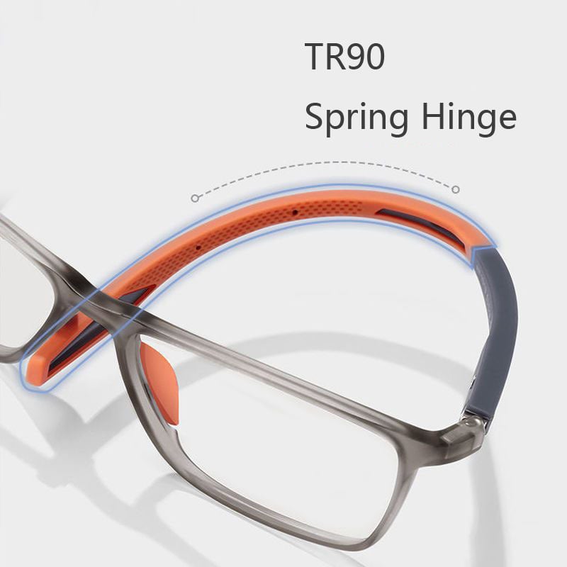 Titanium Lightweight Progressive Glasses with Blue Light Filter