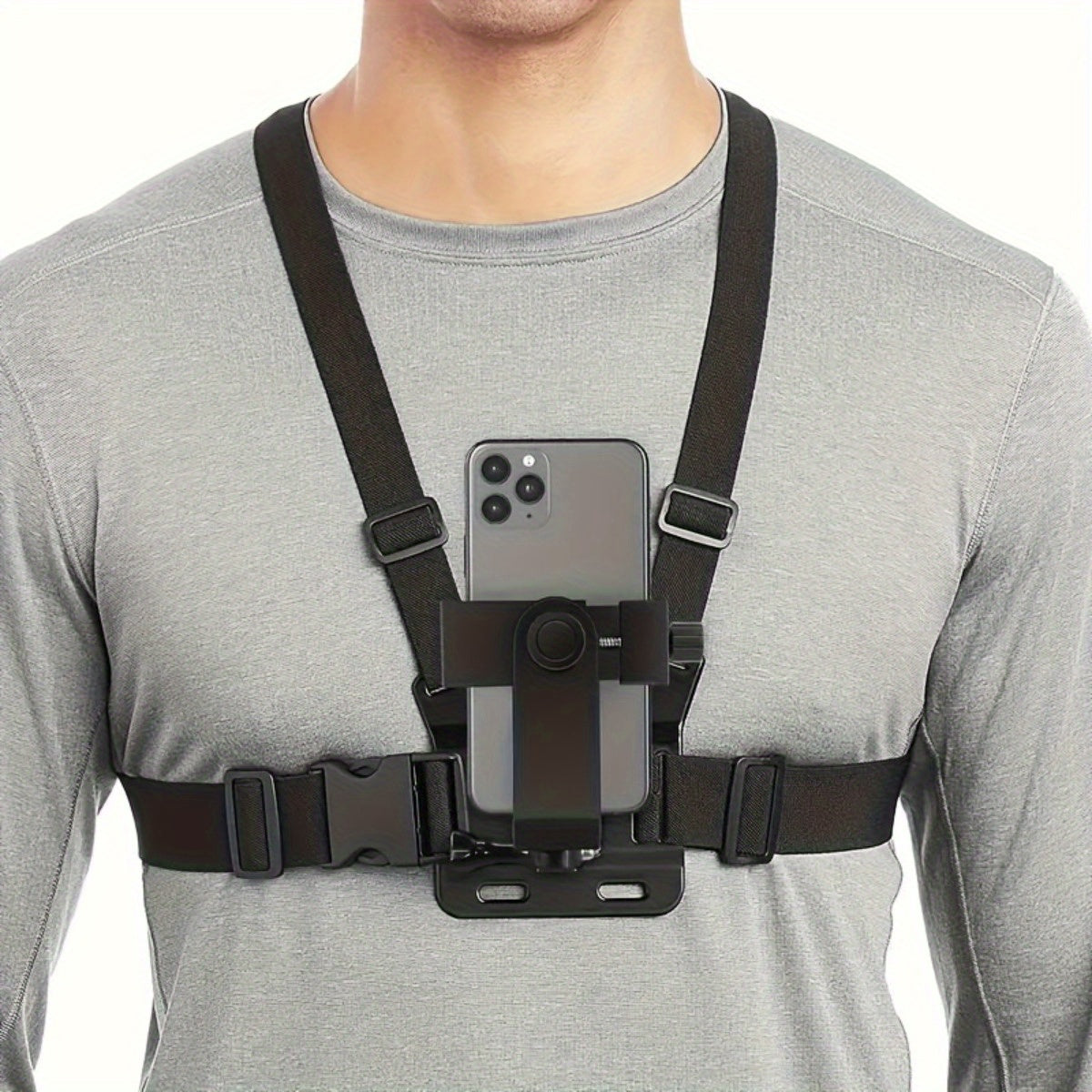 Adjustable Phone Chest Mount Harness for POV Filming