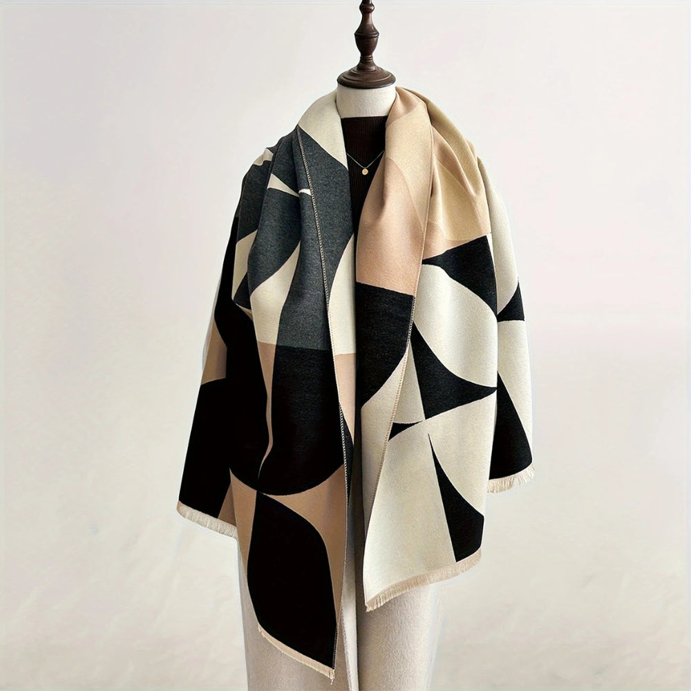 Veilura Reversible Poncho Scarf