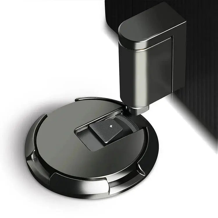 Floor Door Stopper with Press-to-Lock Design