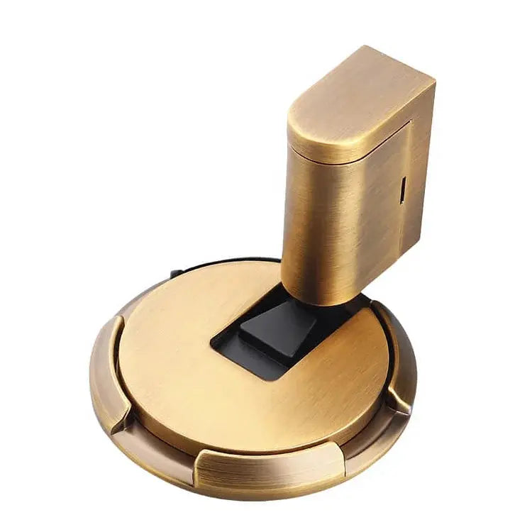 Floor Door Stopper with Press-to-Lock Design