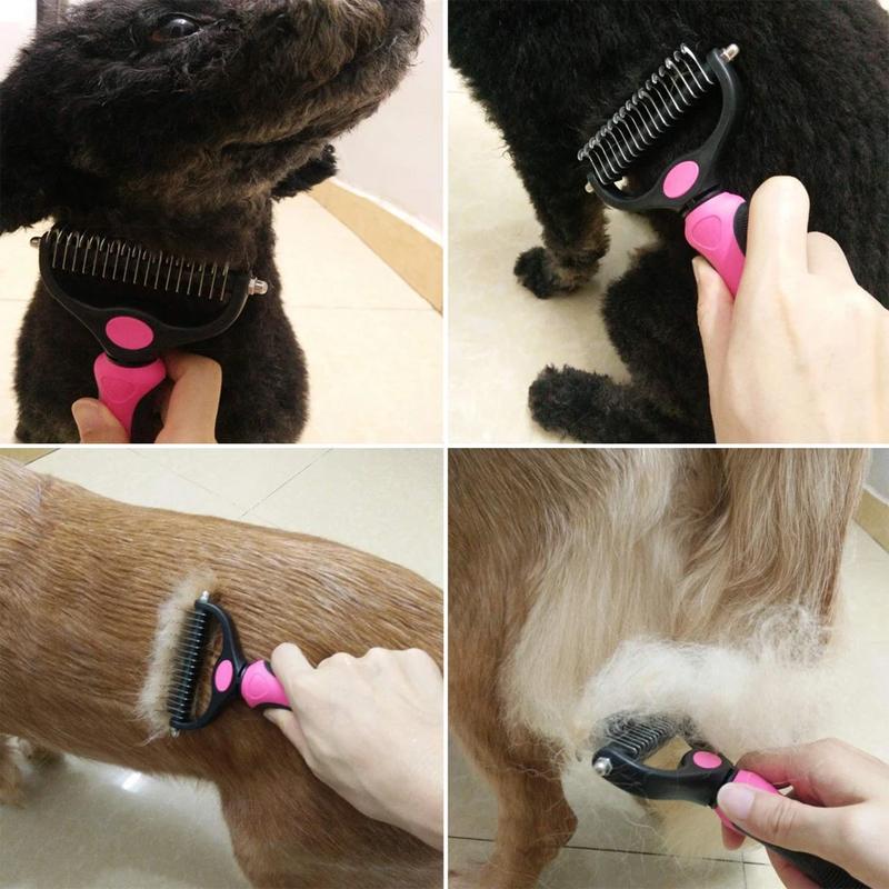 Pet Pro Grooming Brush for Dogs and Cats