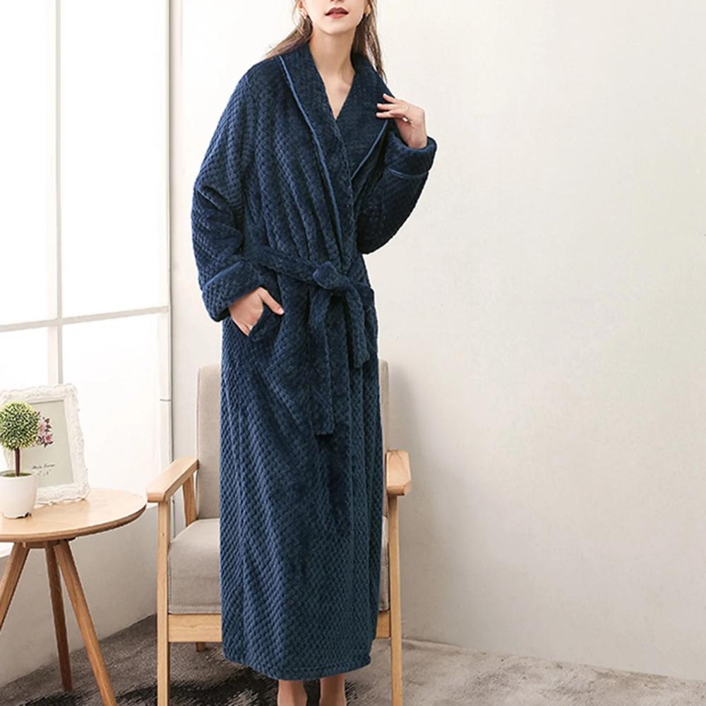 Dreamy Fleece Bathrobe - Cosy Unisex Winter Robe