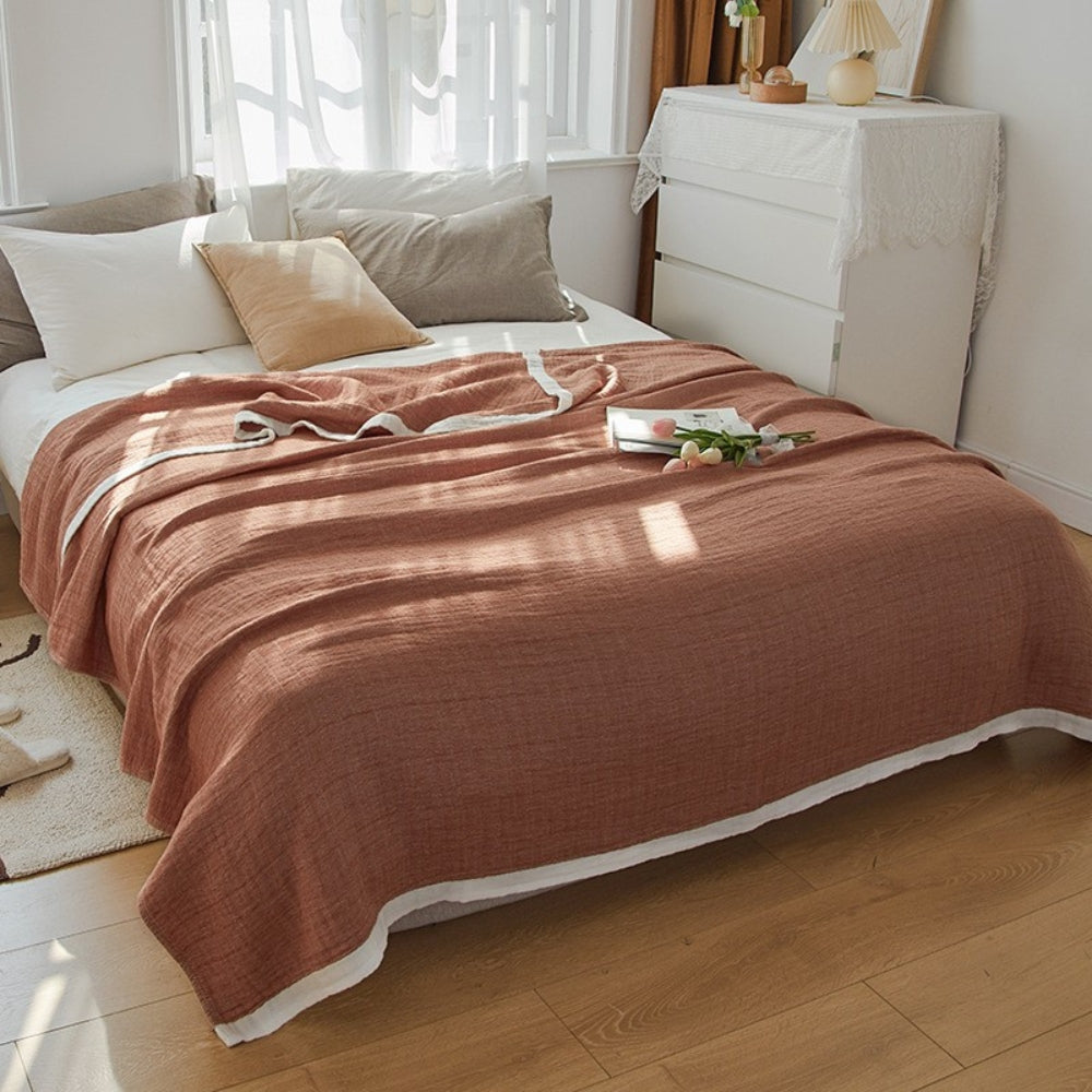 Deluxe 6-Layer Muslin Cotton Blanket