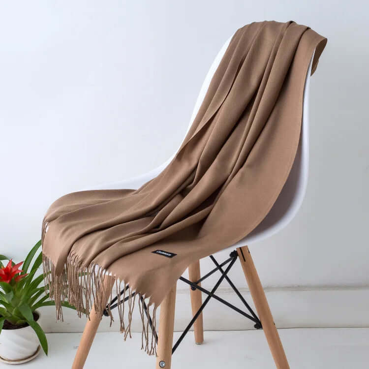 Women's Soft & Luxurious Wrap Scarf - Lightweight Layer