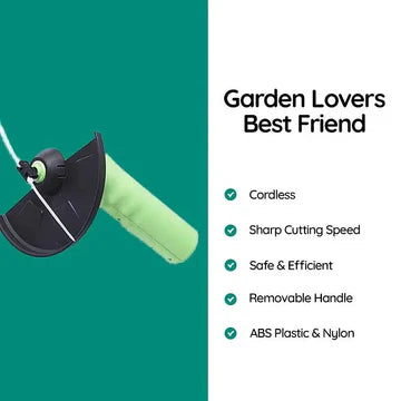 Cordless Mini Weed Trimmer – Lightweight Grass Cutter
