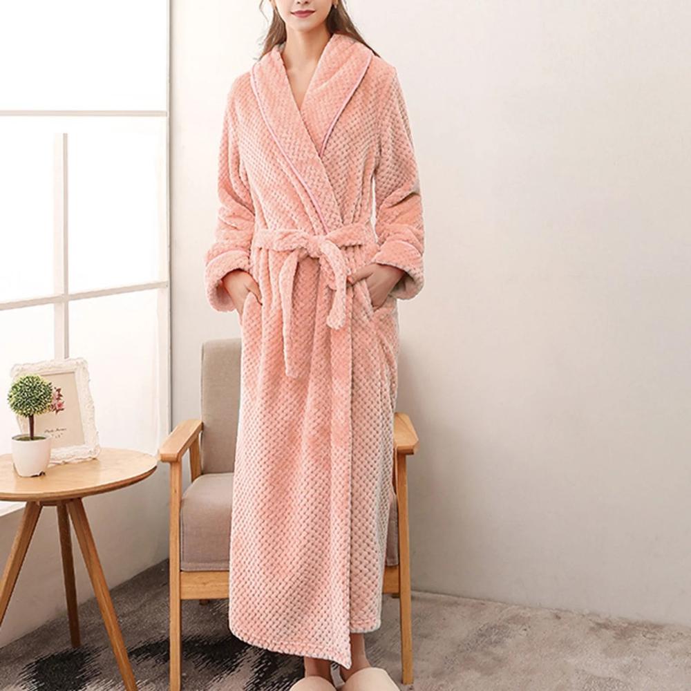Dreamy Fleece Bathrobe - Cosy Unisex Winter Robe
