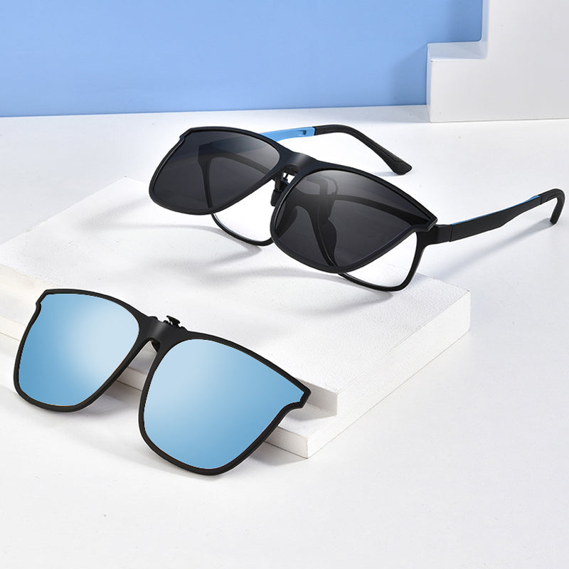 Polarized Clip-On Folding Sunglasses