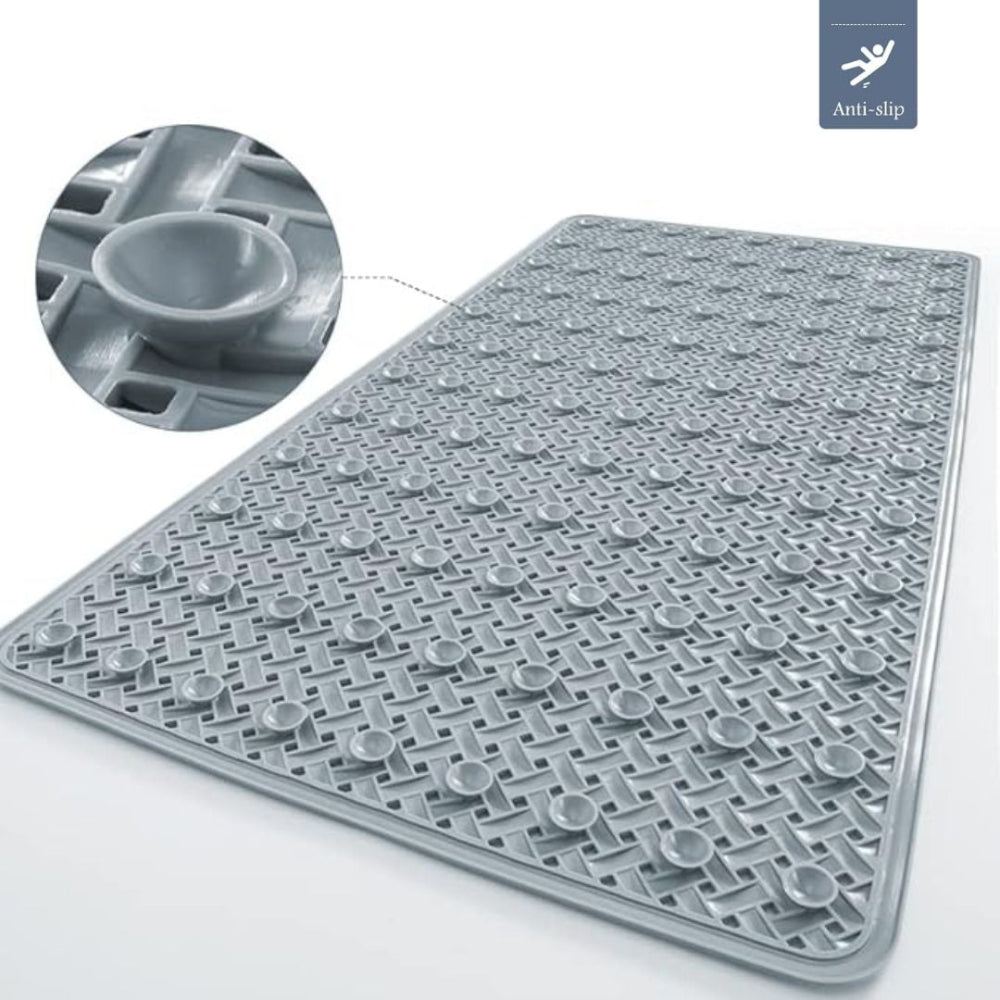 GripMaster Non-Slip Bathtub Mat with Suction Cups