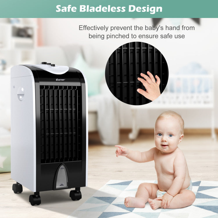 3-in-1 Portable Evaporative Air Cooler with Humidifier