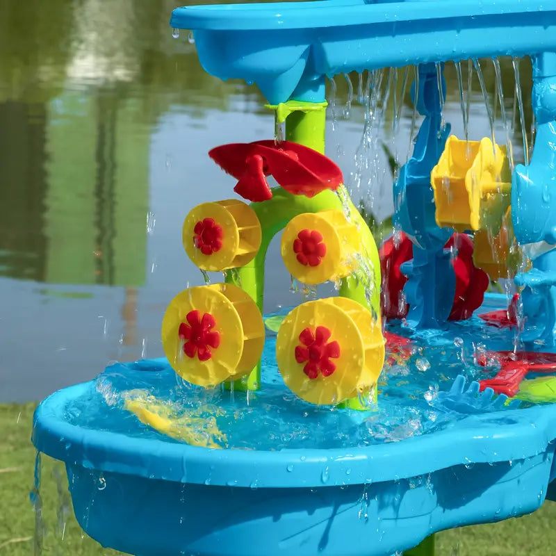 Kids Sand & Water Table - Interactive Outdoor Play Station