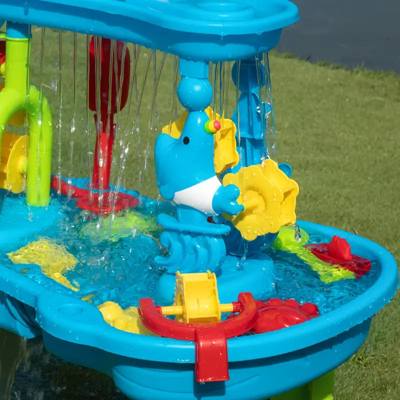 Kids Sand & Water Table - Interactive Outdoor Play Station