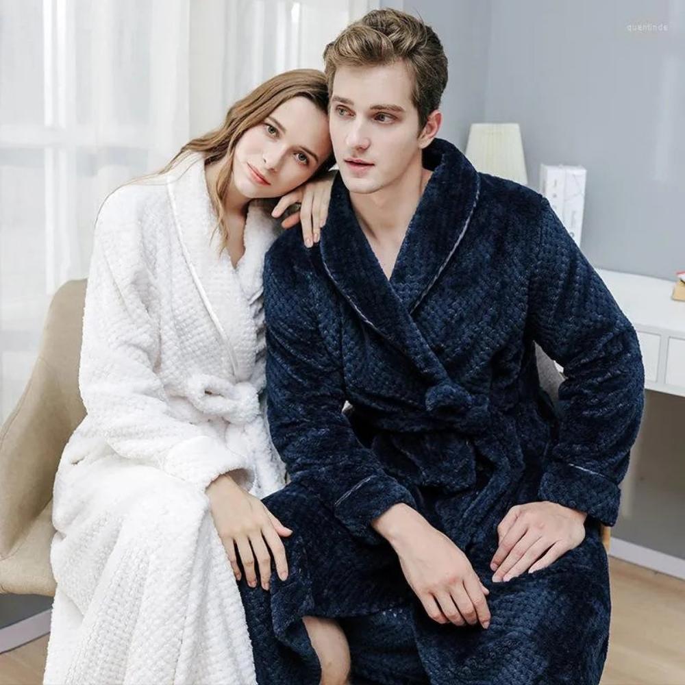 Dreamy Fleece Bathrobe - Cosy Unisex Winter Robe