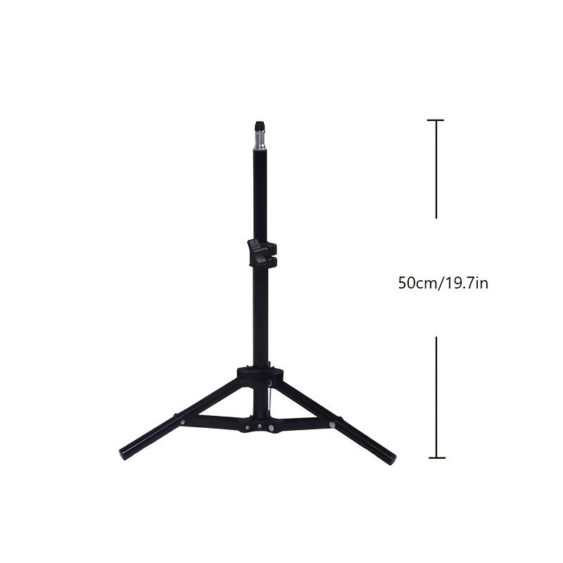 10-Inch LED Ring Light with Adjustable Tripod