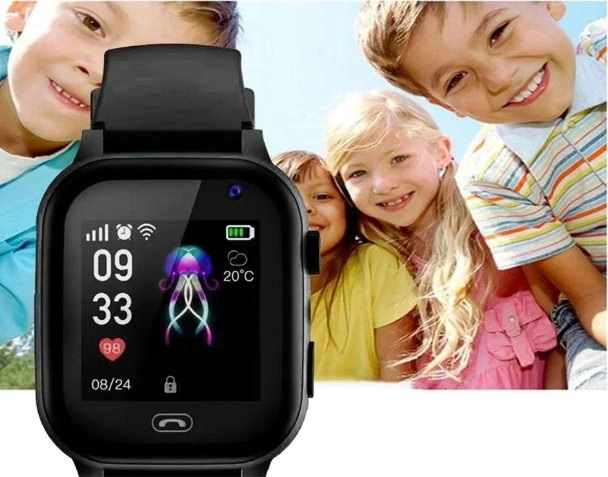 Kids Smart GPS Watch - 4G Video Calls & Safety Tracking