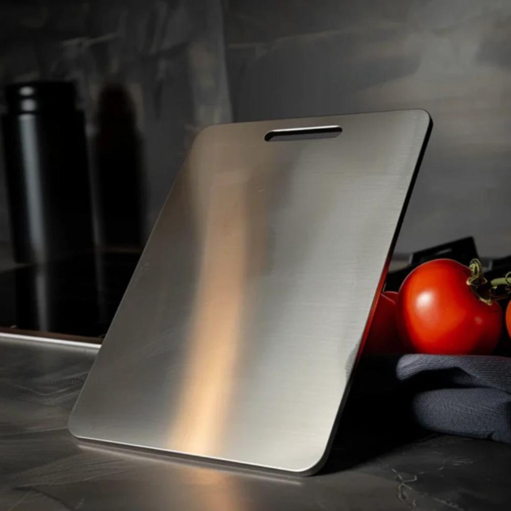 Premium Stainless Steel Cutting Board - Hygienic Kitchen Board