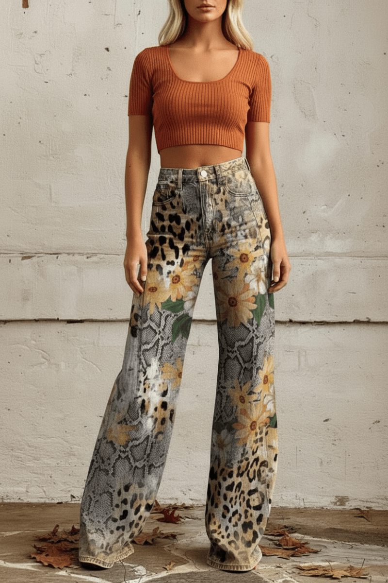 Breathable Baggy Denim Jeans - Relaxed Summer Fit