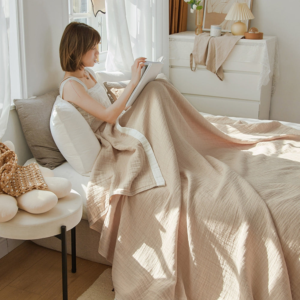 Deluxe 6-Layer Muslin Cotton Blanket