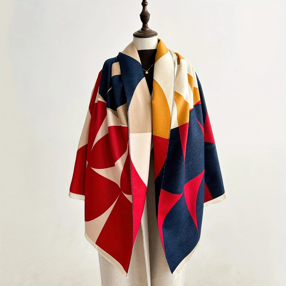 Veilura Reversible Poncho Scarf