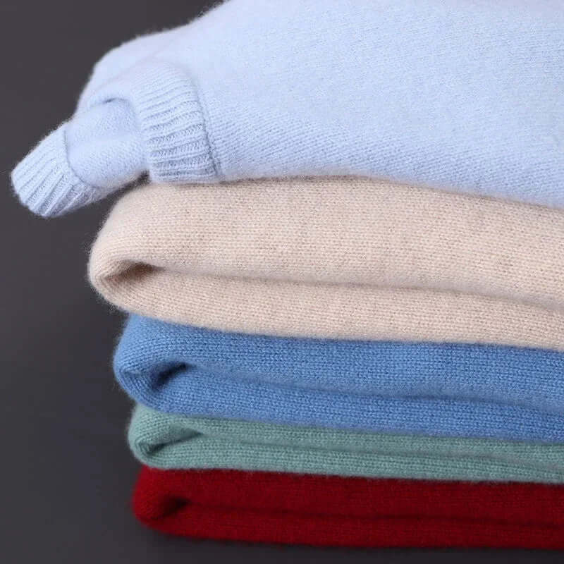 Men's Luxurious Soft Knit Sweater with Cashmere-Soft Feel