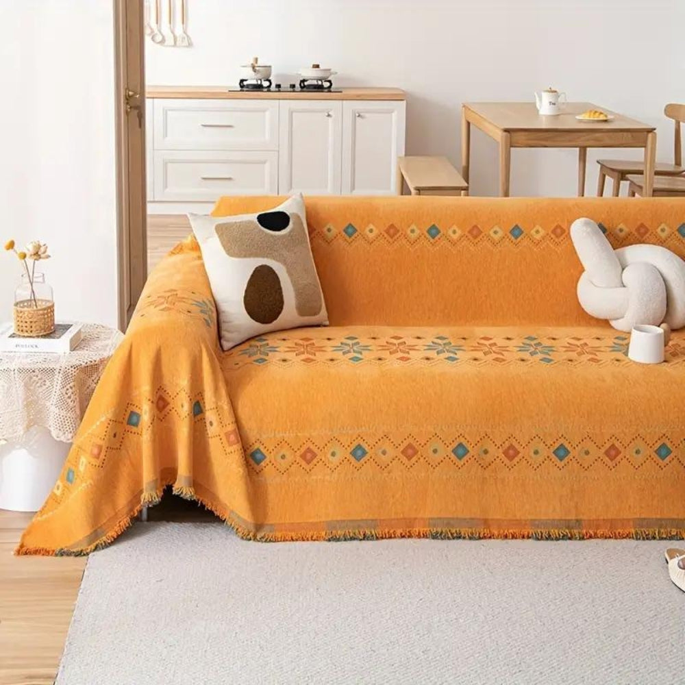 Boho Couch Cover - Non-Slip Universal Sofa Slipcover