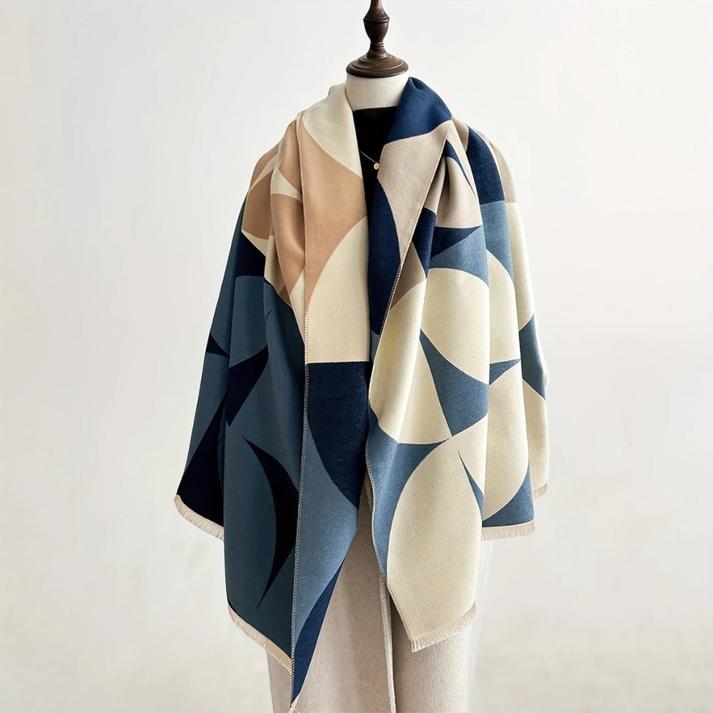 Veilura Reversible Poncho Scarf