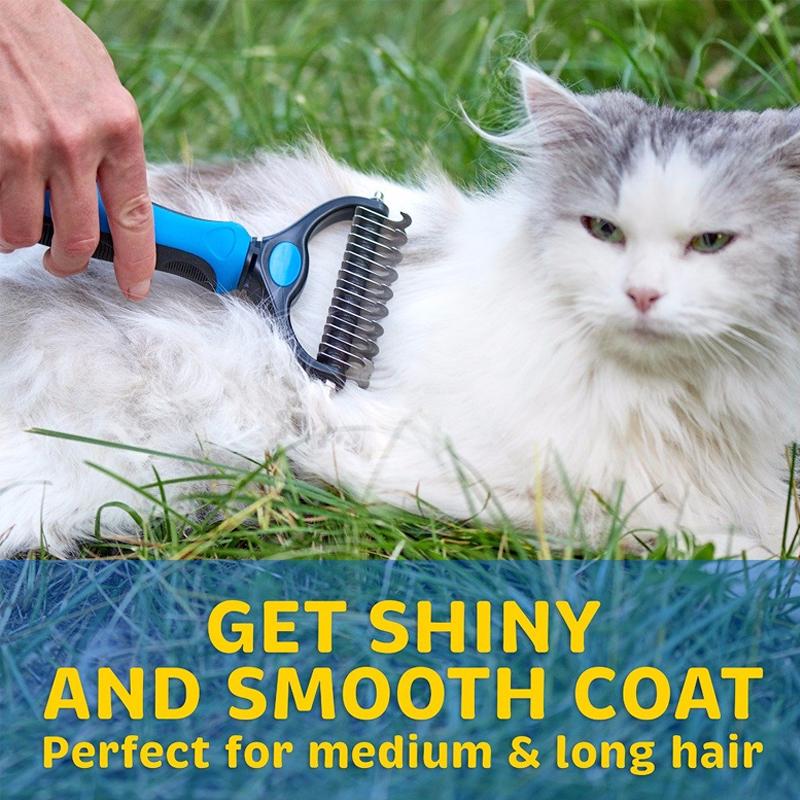Pet Pro Grooming Brush for Dogs and Cats