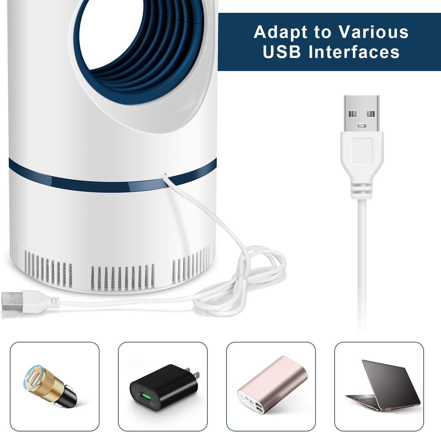 UV Light Mosquito & Fly Trap - Indoor/Outdoor
