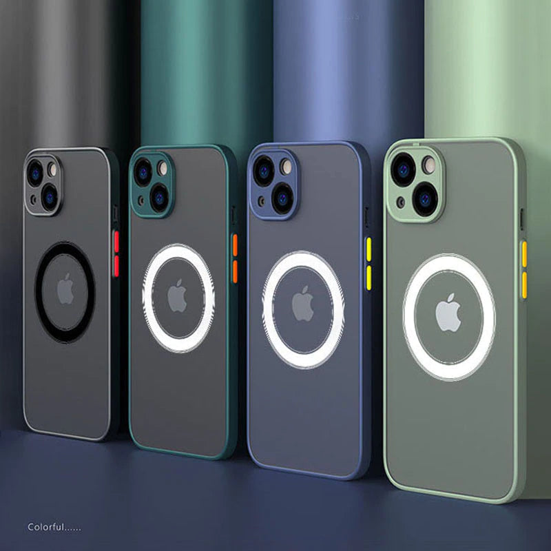 MagSafe Compatible Shockproof iPhone Case