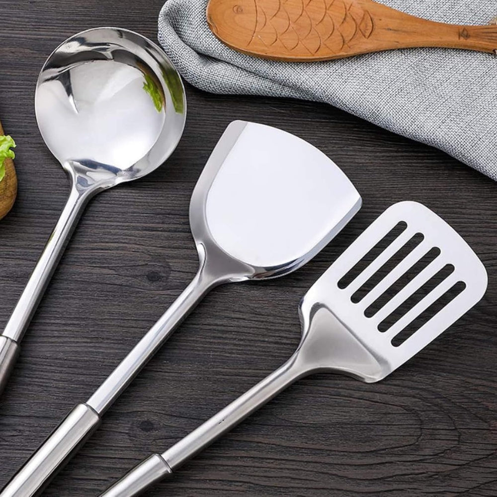 Stainless Steel Cooking Utensils - 5 Piece Set