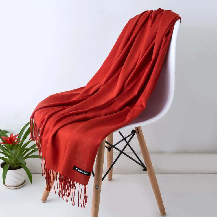 Women's Soft & Luxurious Wrap Scarf - Lightweight Layer