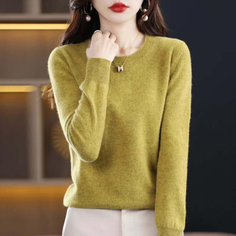 Women's Soft Knitted Jumper - Lightweight & Warm