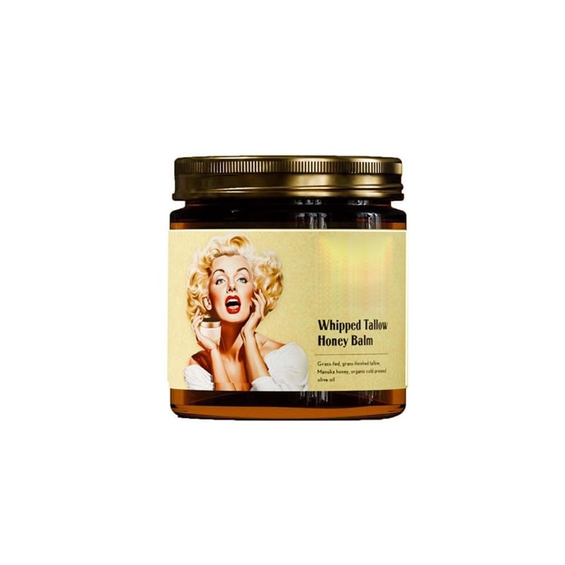 Beef Tallow and Manuka Honey Balm, Natural Skin Balm