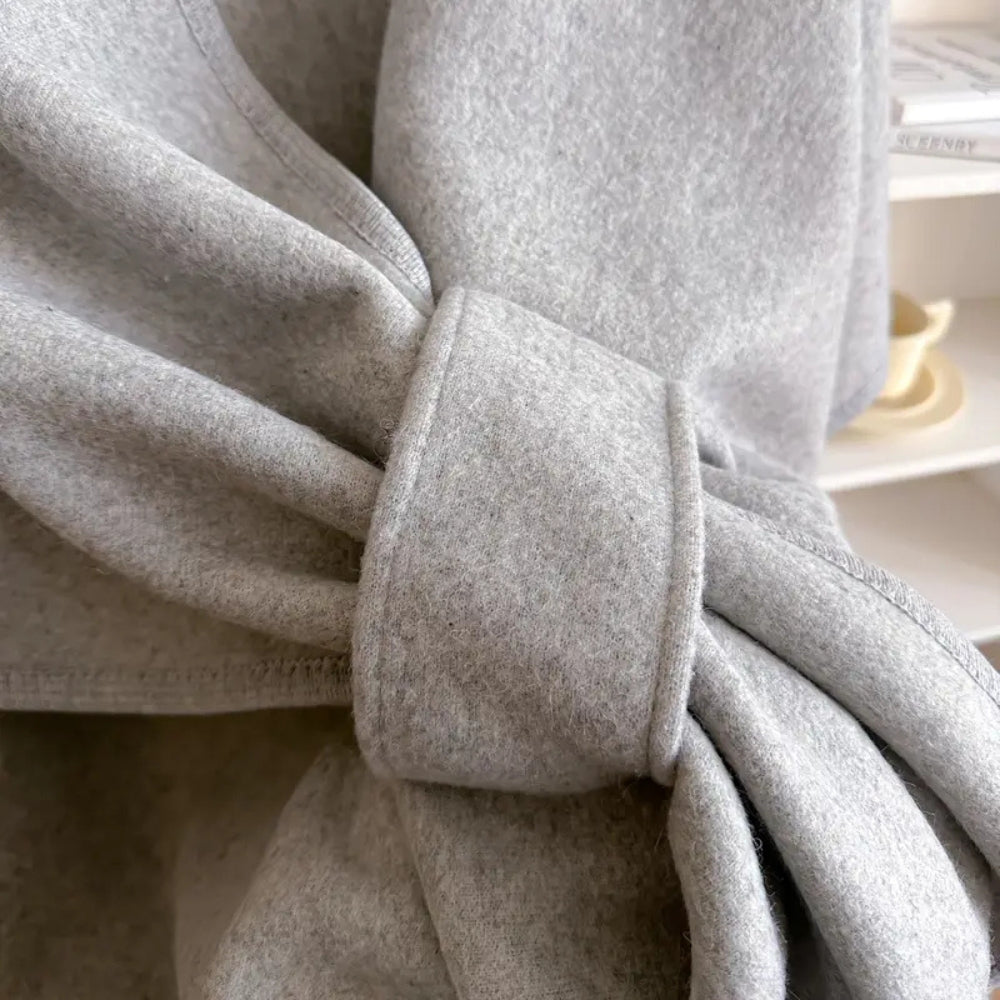 Women's Windproof Shawl Coat, Elegant Winter Wrap