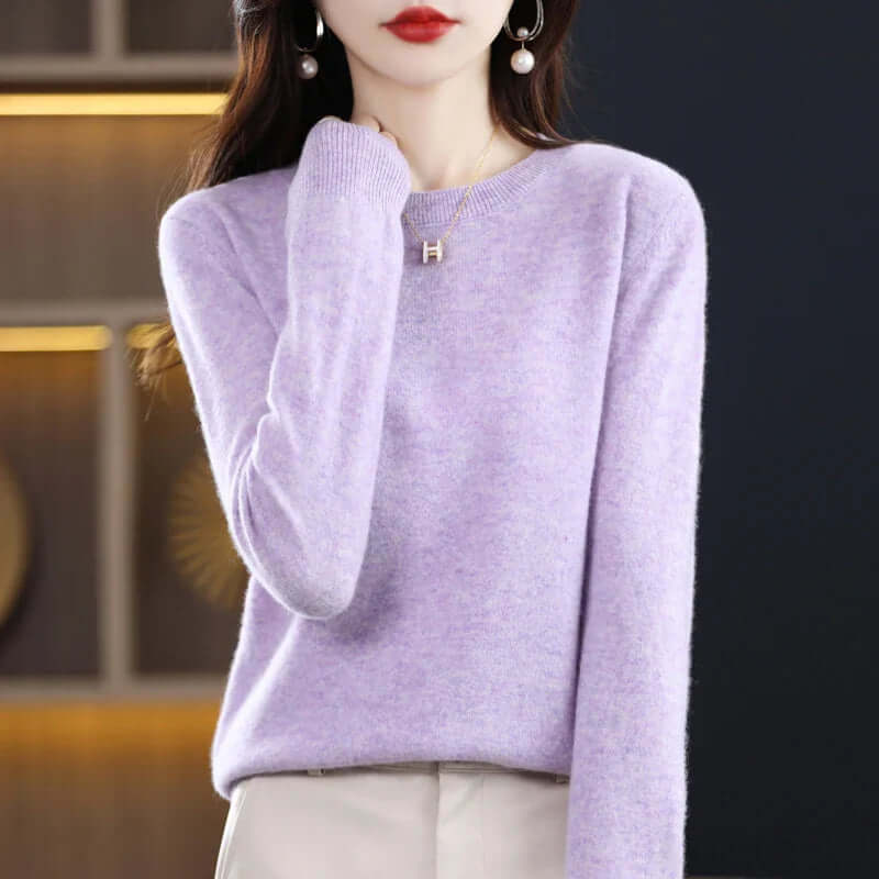 Women's Soft Knitted Jumper - Lightweight & Warm