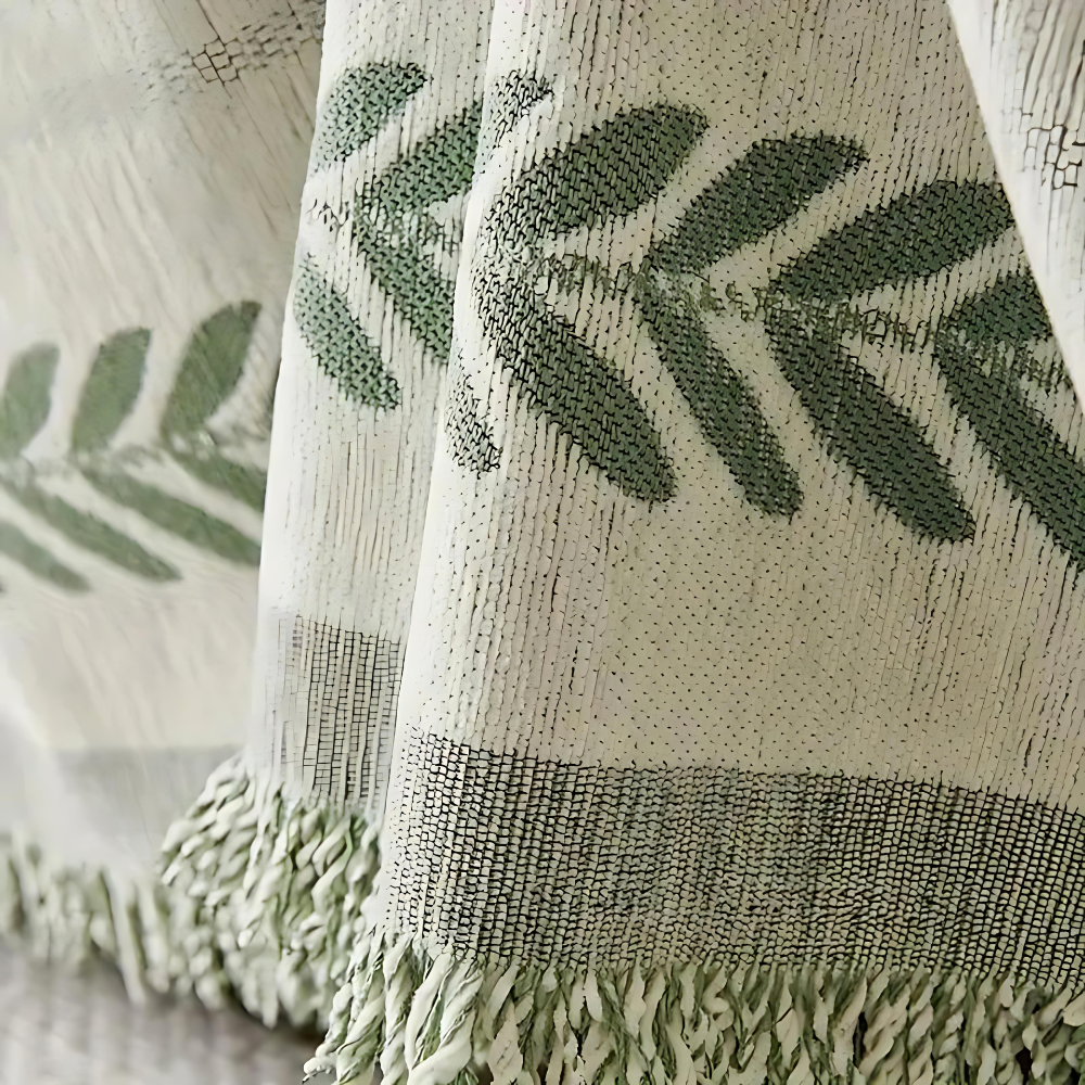 Serene Oasis Couch Cover - Pet-Friendly Stain-Resistant Throw