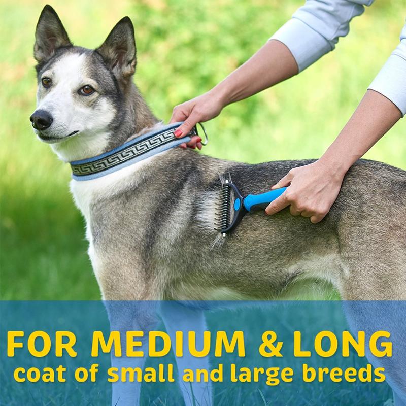 Pet Pro Grooming Brush for Dogs and Cats