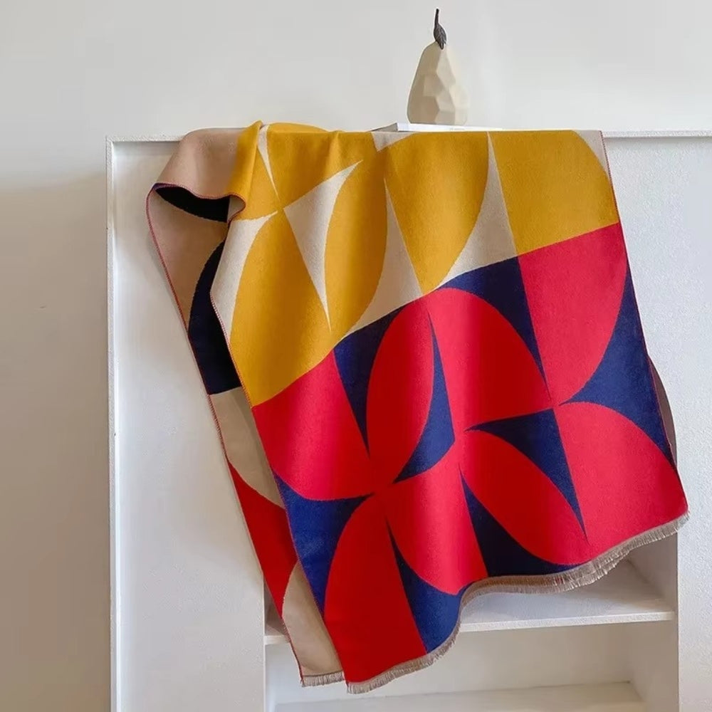 Veilura Reversible Poncho Scarf