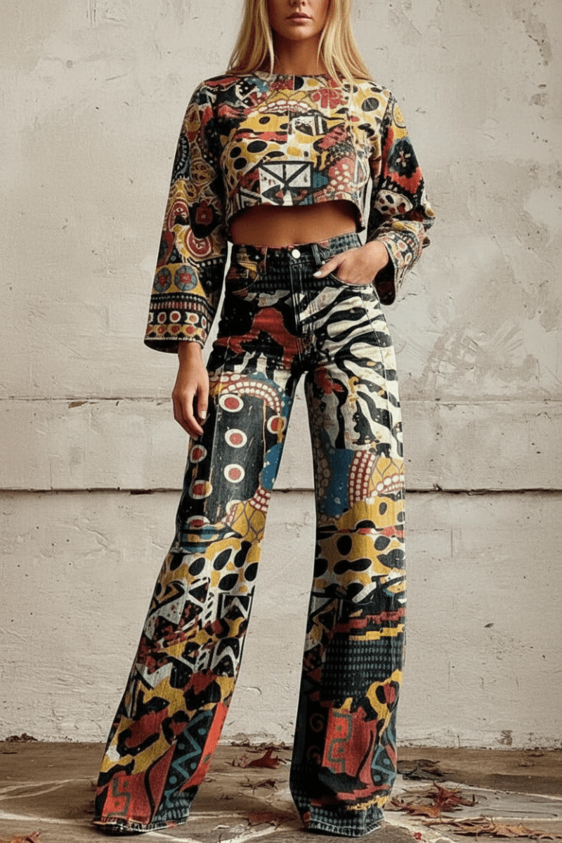 Breathable Baggy Denim Jeans - Relaxed Summer Fit