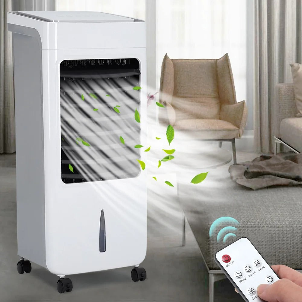 Portable Air Cooler with Remote Control - Windowless Design