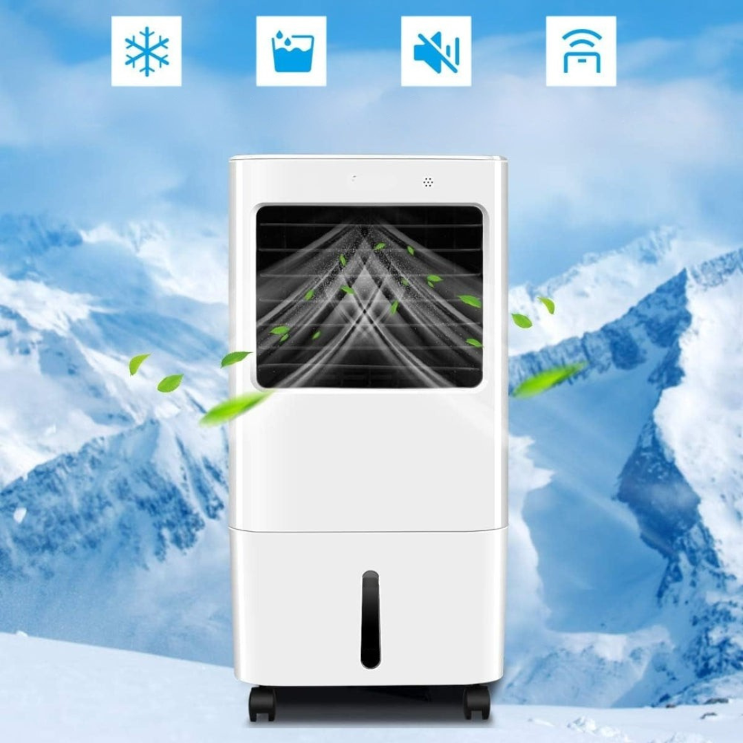 Portable Air Cooler with Remote Control - Windowless Design