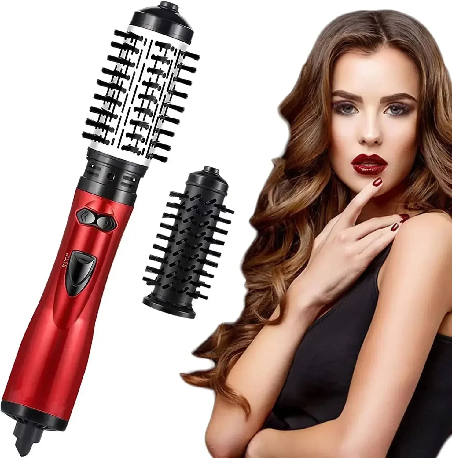 2-in-1 Rotating Hair Dryer & Volumizing Brush Styler