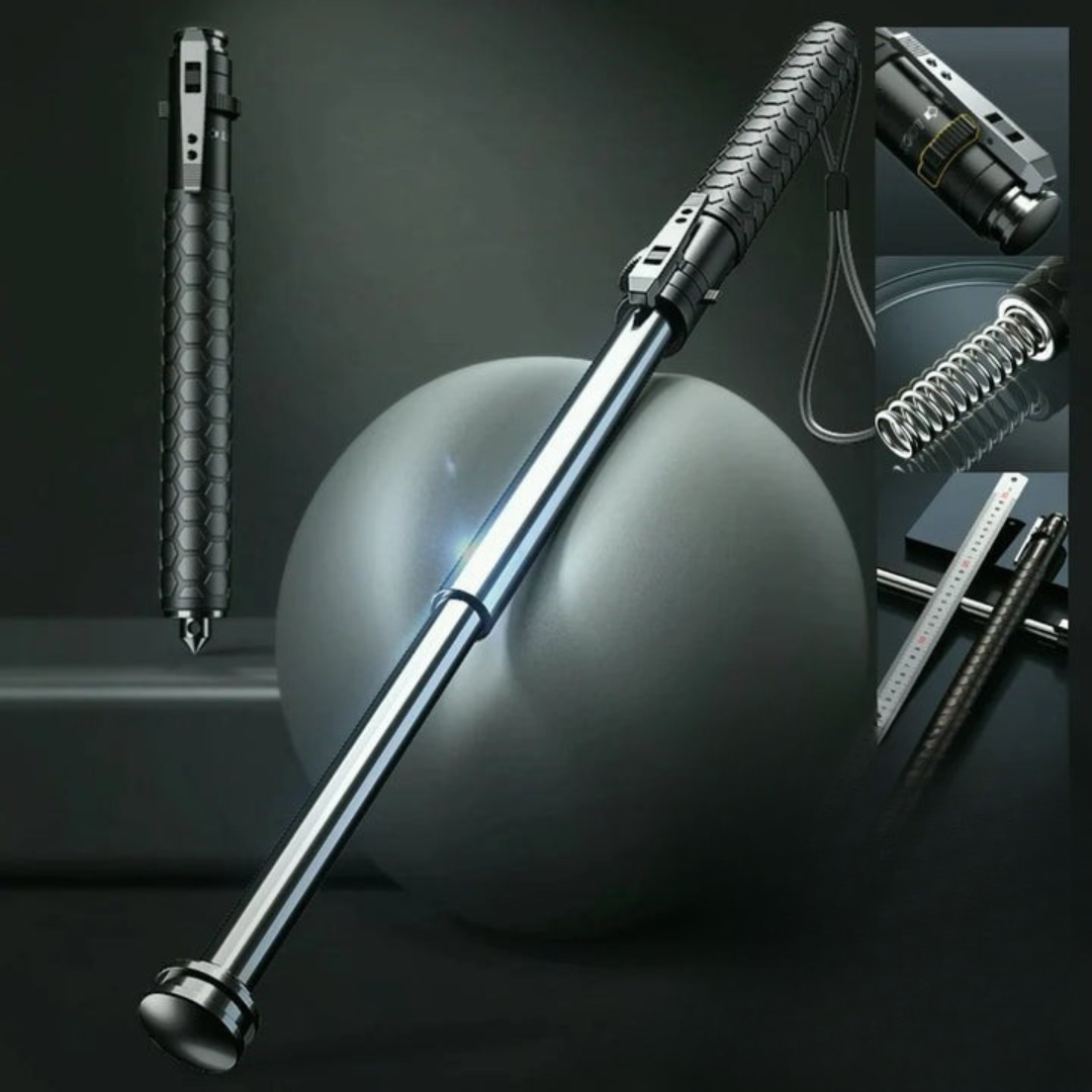 Automatic Retractable Walking Stick - Tactical Design