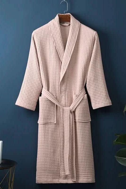 Breathable Waffle Bathrobe for Everyday Comfort