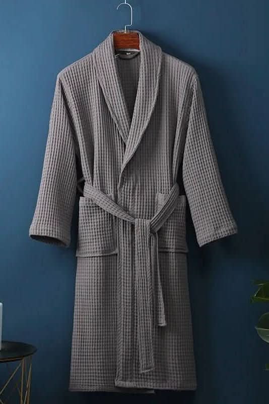 Breathable Waffle Bathrobe for Everyday Comfort
