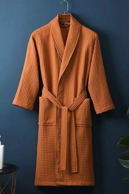 Breathable Waffle Bathrobe for Everyday Comfort